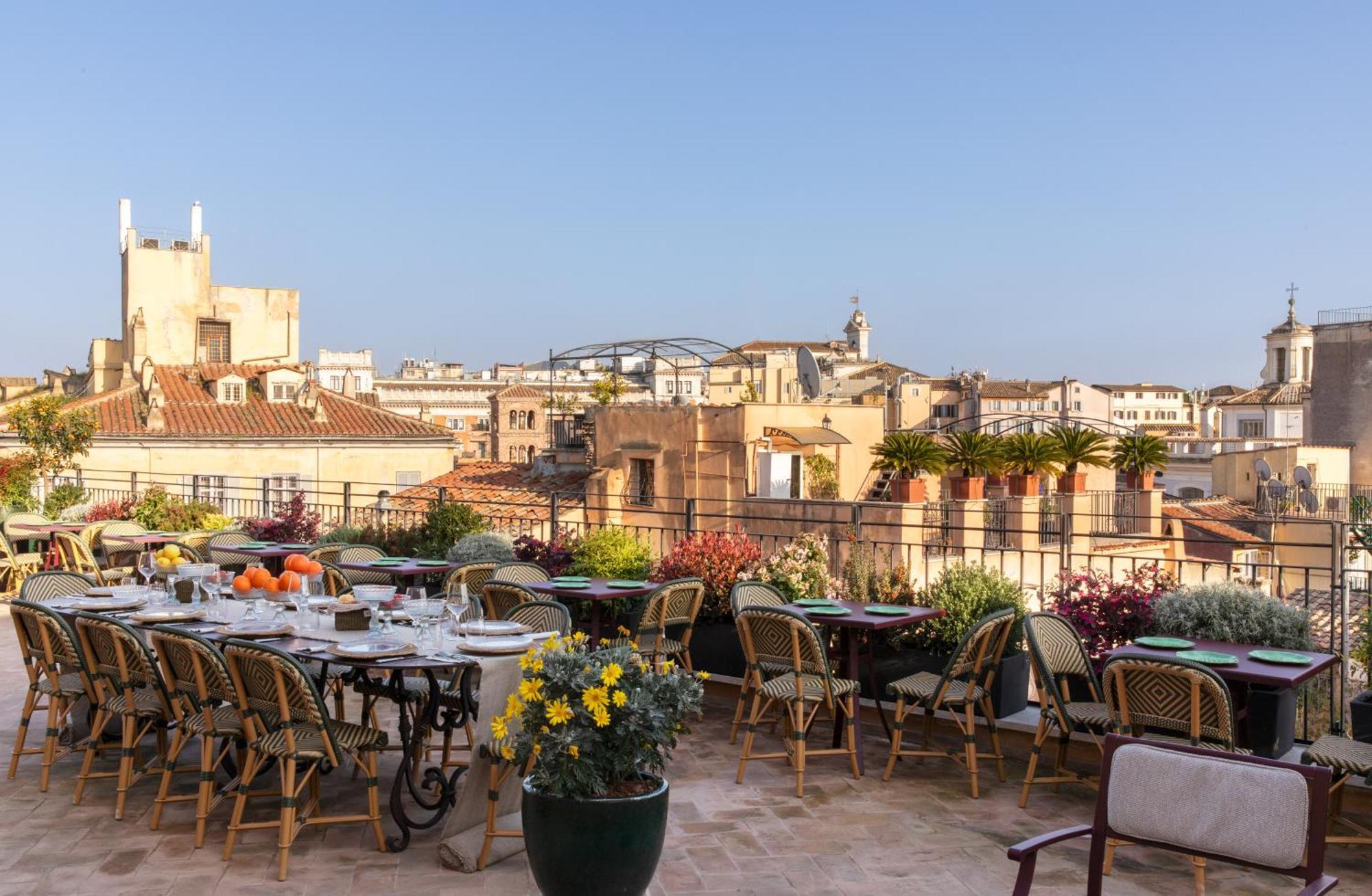 Hotel Adriano Rooftop Рим Экстерьер фото